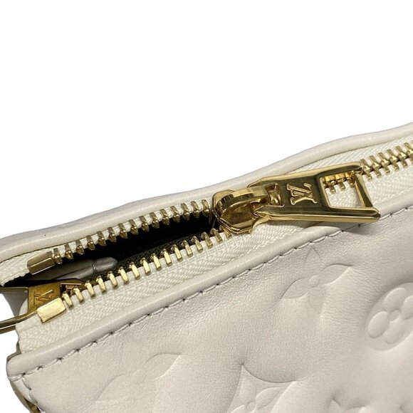 Auth LOUIS VUITTON Coussin PM M57793 Creme Coussin PL0291 Shoulder Bag - Picture 11 of 16